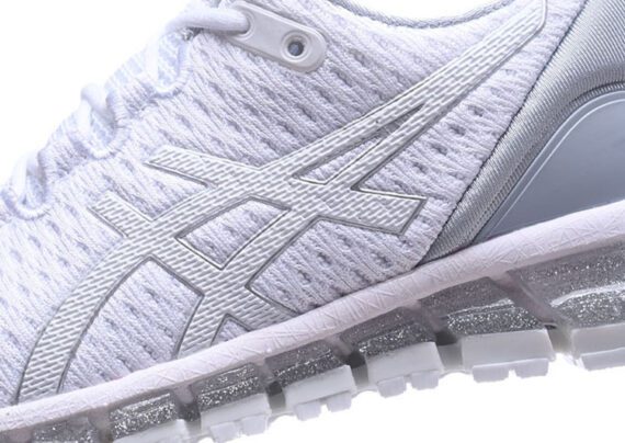 ⁦נעלי אסיקס-ASICS - White & Gray⁩ – תמונה ⁦8⁩