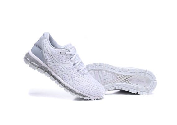 ⁦נעלי אסיקס-ASICS - White & Gray⁩ – תמונה ⁦4⁩