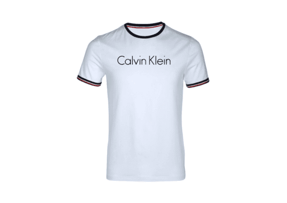 CK 01 round neck -White