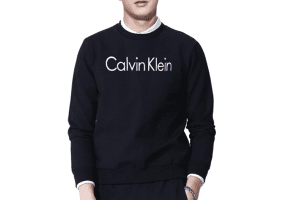 CK Round Neck Sweater Men -Black