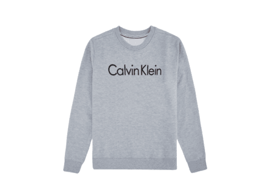 CK Round Neck Sweater Women-Gray