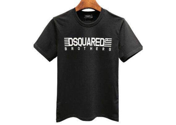 DSQUARED2 TSHIRT MEN SHORT - Black White