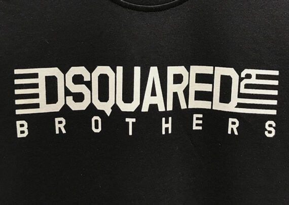 ⁦DSQUARED2 TSHIRT MEN SHORT - Black White⁩ – תמונה ⁦3⁩