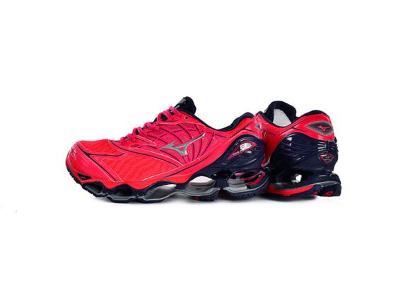 ⁦נעלי מיזונו-MIZUNO-Black & Red⁩ – תמונה ⁦8⁩