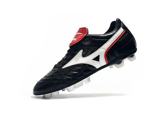 ⁦נעלי מיזונו-MIZUNO-Black Red & White⁩ – תמונה ⁦4⁩