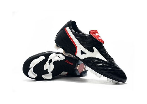 ⁦נעלי מיזונו-MIZUNO-Black Red & White⁩ – תמונה ⁦7⁩