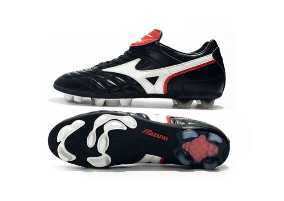 ⁦נעלי מיזונו-MIZUNO-Black Red & White⁩ – תמונה ⁦10⁩