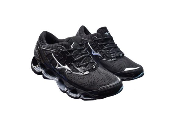 נעלי מיזונו-MIZUNO-Black & Silver