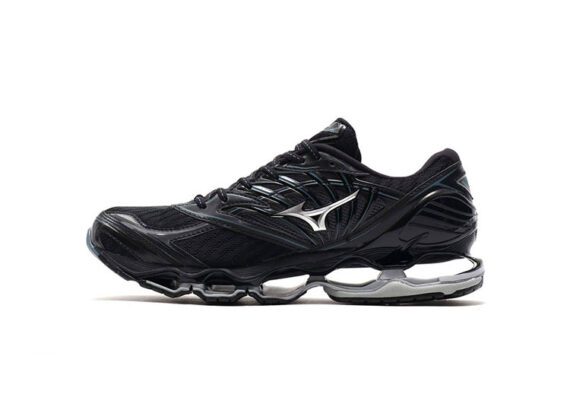 נעלי מיזונו-MIZUNO-Black & Smalt Blue