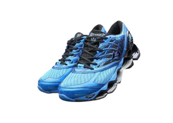 ⁦נעלי מיזונו-MIZUNO-Cornflower Blue & Black⁩ – תמונה ⁦3⁩