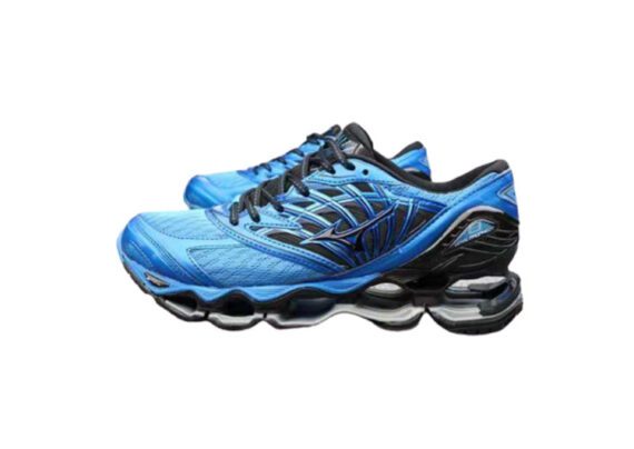 ⁦נעלי מיזונו-MIZUNO-Cornflower Blue & Black⁩ – תמונה ⁦2⁩