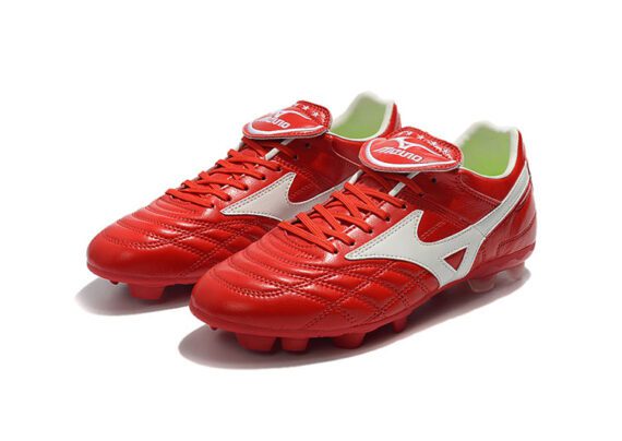 ⁦נעלי מיזונו-MIZUNO-Red & White⁩ – תמונה ⁦2⁩