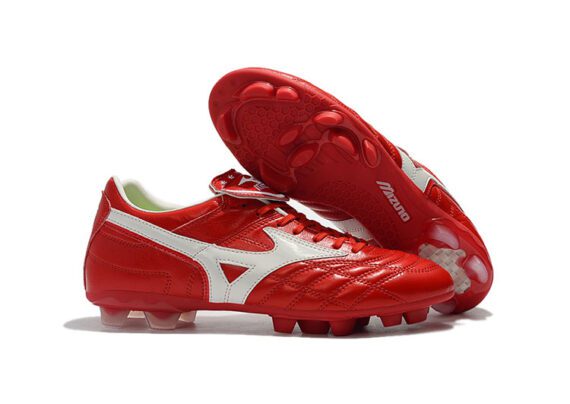 ⁦נעלי מיזונו-MIZUNO-Red & White⁩ – תמונה ⁦9⁩