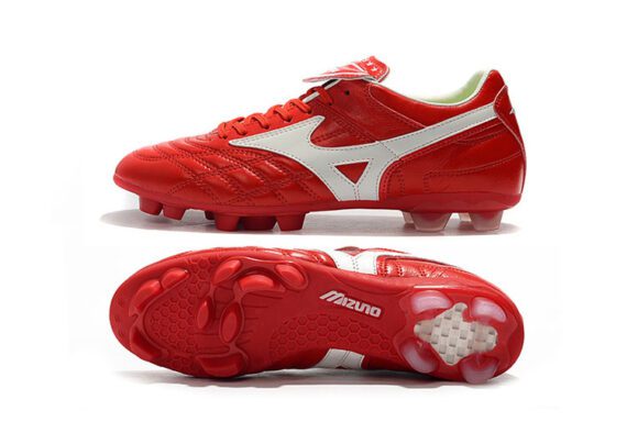 ⁦נעלי מיזונו-MIZUNO-Red & White⁩ – תמונה ⁦10⁩