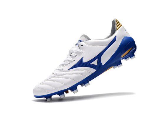 ⁦נעלי מיזונו-MIZUNO-White & Blue⁩ – תמונה ⁦4⁩