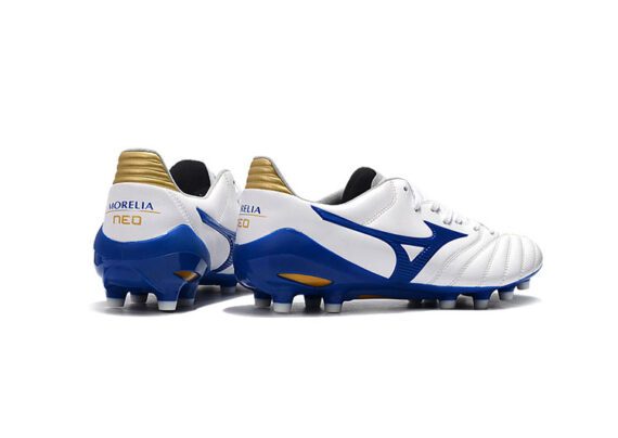 ⁦נעלי מיזונו-MIZUNO-White & Blue⁩ – תמונה ⁦6⁩