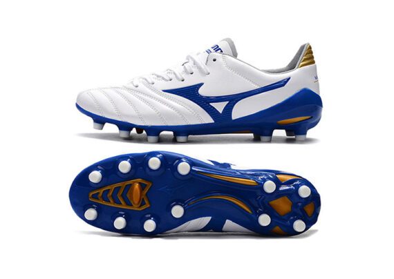 ⁦נעלי מיזונו-MIZUNO-White & Blue⁩ – תמונה ⁦10⁩