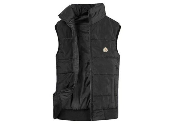 מונקלר-MONCLER VEST MEN-Black