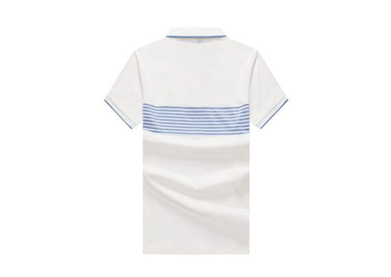 ⁦CK POLO TSHIRT MEN -White & Blue⁩ – תמונה ⁦2⁩