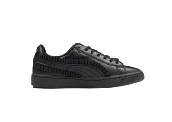 ⁦נעלי פומה-PUMA Basket Lace Black Gold Label Casual Sneakers⁩ – תמונה ⁦2⁩