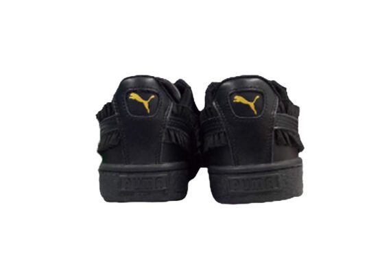 ⁦נעלי פומה-PUMA Basket Lace Black Gold Label Casual Sneakers⁩ – תמונה ⁦8⁩