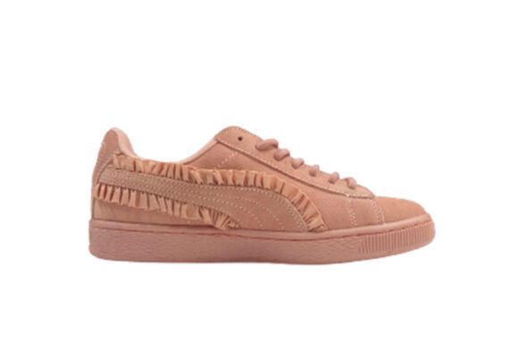 ⁦נעלי פומה-PUMA Basket Lace Fallow Gold Label Casual Sneakers⁩ – תמונה ⁦2⁩