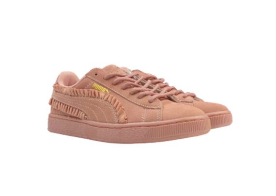 ⁦נעלי פומה-PUMA Basket Lace Fallow Gold Label Casual Sneakers⁩ – תמונה ⁦5⁩