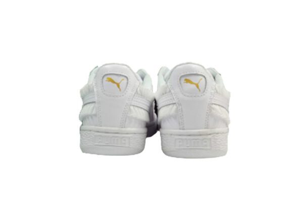 ⁦נעלי פומה-PUMA Basket Lace White Gold Label Casual Sneakers⁩ – תמונה ⁦7⁩