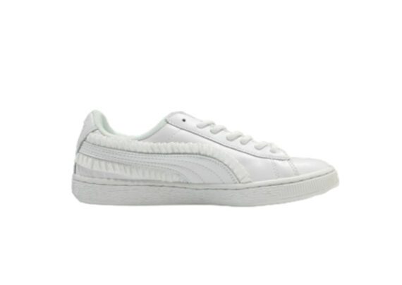 ⁦נעלי פומה-PUMA Basket Lace White Gold Label Casual Sneakers⁩ – תמונה ⁦2⁩