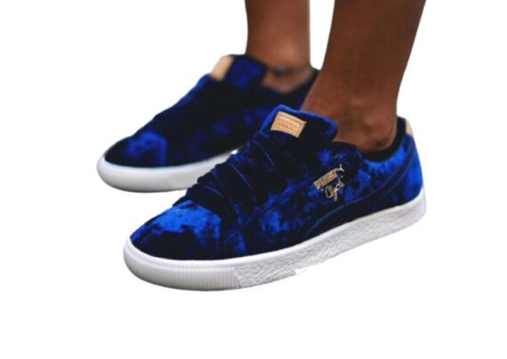 נעלי פומה- PUMA CLYDE x EXTRA BUTTER-Velvet Color Egyptian Blue