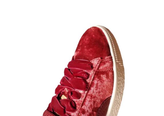 ⁦נעלי פומה- PUMA CLYDE x EXTRA BUTTER-Velvet Color Fire Brick⁩ – תמונה ⁦5⁩