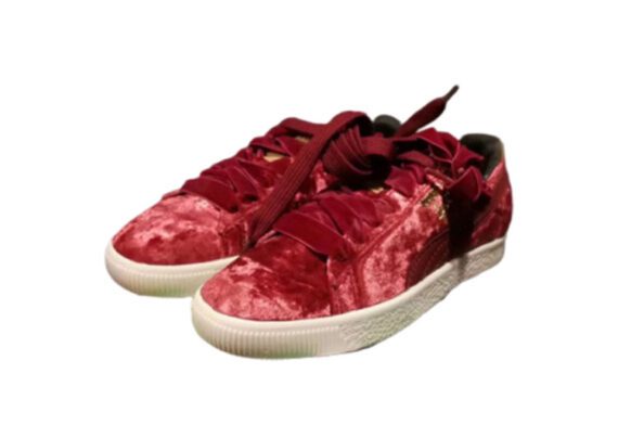 נעלי פומה- PUMA CLYDE x EXTRA BUTTER-Velvet Color Fire Brick