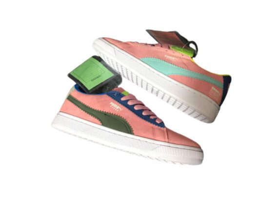 ⁦נעלי פומה- PUMA Sample Suede by Michael Lau-Sea Pink⁩ – תמונה ⁦3⁩