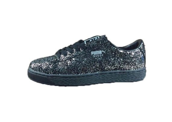 נעלי פומה-PUMA Suede Splatter joint model moonlight Silver and Black