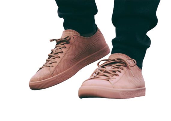 ⁦נעלי פומה- PUMA X STAMPD CLYDE-Pink Flare⁩ – תמונה ⁦4⁩