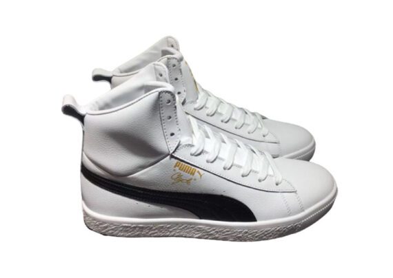 ⁦נעלי פומה- PUMA full leather high-top sneakers-Gainsboro⁩ – תמונה ⁦2⁩