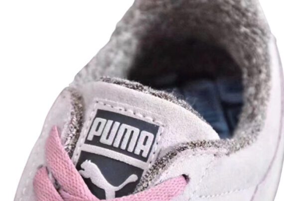 ⁦נעלי פומה-PUMA transparent crystal sole suede lining plush lace-up sneakers couple shoes-Prim⁩ – תמונה ⁦7⁩