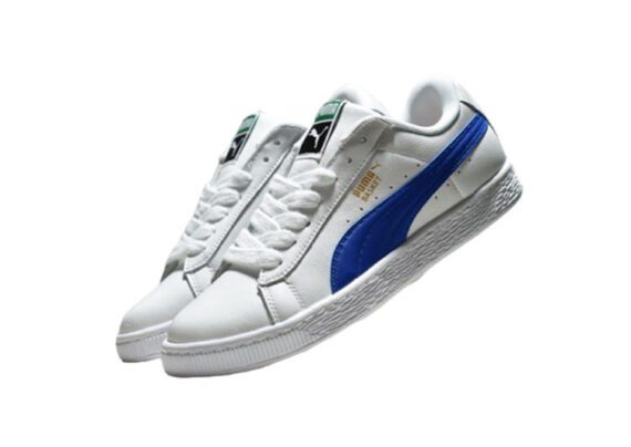 ⁦נעלי פומה-Puma Basket classic LFS-White-Blue⁩ – תמונה ⁦4⁩