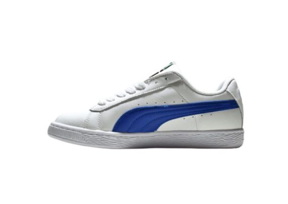 נעלי פומה-Puma Basket classic LFS-White-Blue