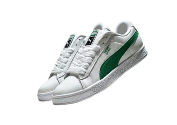 ⁦נעלי פומה-Puma Basket classic LFS-White-Green⁩ – תמונה ⁦3⁩