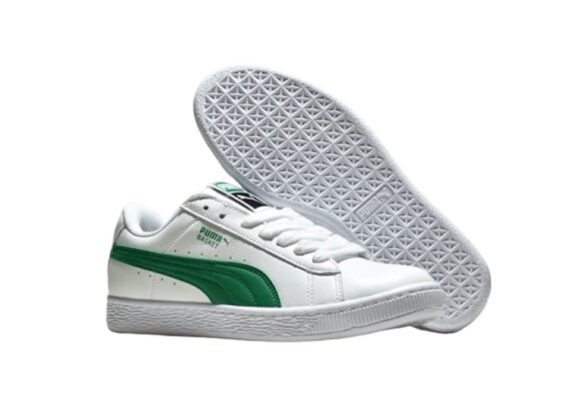 ⁦נעלי פומה-Puma Basket classic LFS-White-Green⁩ – תמונה ⁦9⁩