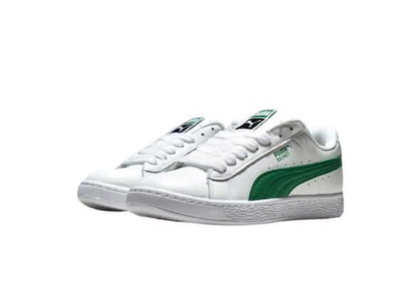 ⁦נעלי פומה-Puma Basket classic LFS-White-Green⁩ – תמונה ⁦4⁩