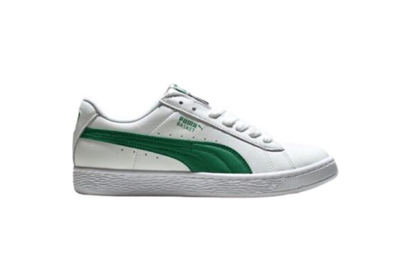 ⁦נעלי פומה-Puma Basket classic LFS-White-Green⁩ – תמונה ⁦2⁩