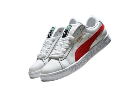 ⁦נעלי פומה-Puma Basket classic LFS-White-Red⁩ – תמונה ⁦3⁩