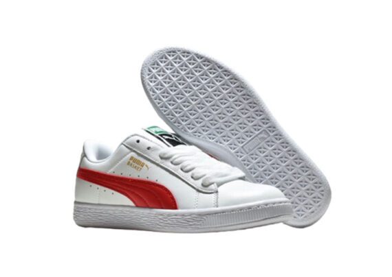 ⁦נעלי פומה-Puma Basket classic LFS-White-Red⁩ – תמונה ⁦9⁩