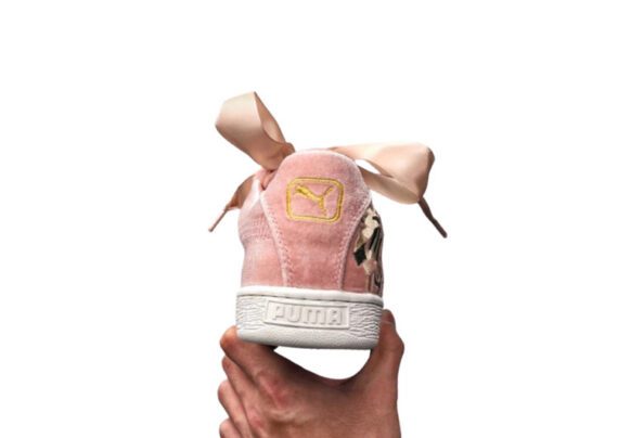 ⁦נעלי פומה- Puma SUEDE Hyper-Rose⁩ – תמונה ⁦5⁩