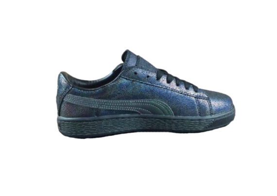 ⁦נעלי פומה-Puma basket classic splash ink blue -Black⁩ – תמונה ⁦3⁩