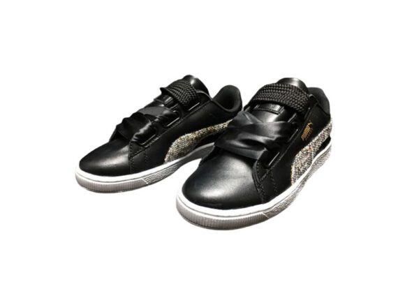 ⁦נעלי פומה- Puma bow glitter sequins -Black⁩ – תמונה ⁦2⁩