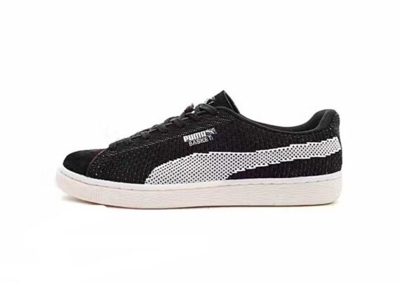 נעלי פומה- Puma suede Classic+ Knit -Black