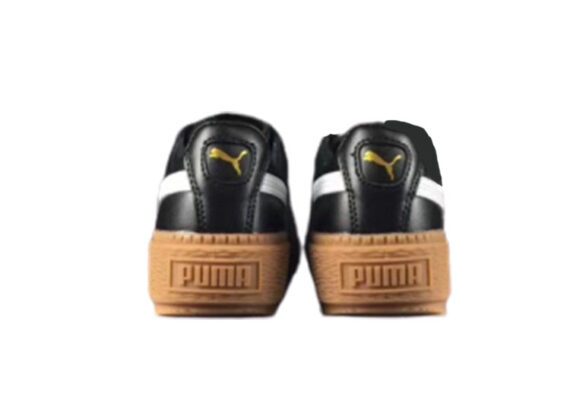 ⁦נעלי פומה- Puma suede platform rihanna platform shoes leather-Black Russian⁩ – תמונה ⁦5⁩